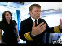 Bruce Dickinson aboard Ed Force One